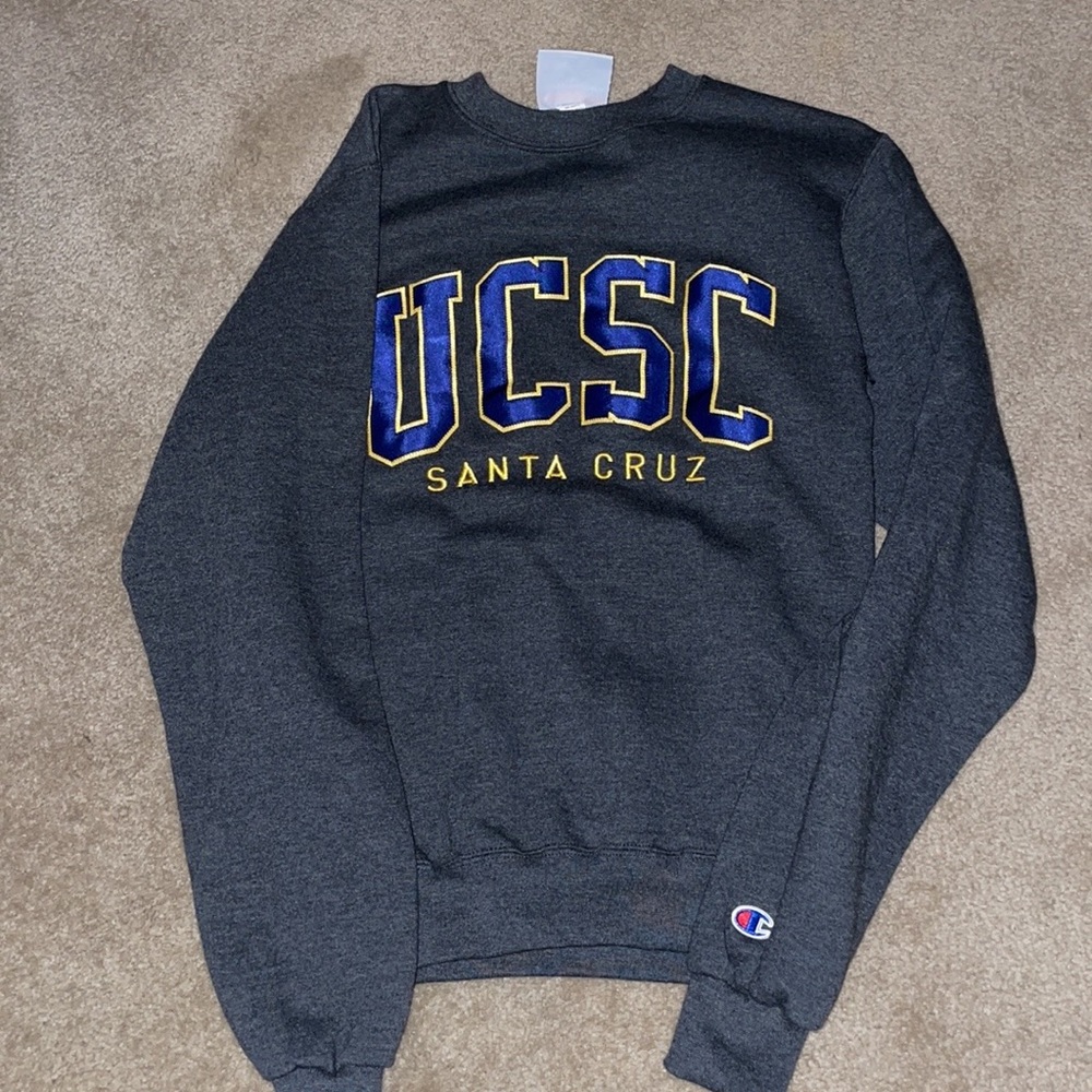 UCSC Grey Champion Crew Neck
